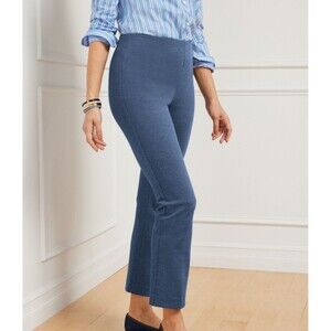 NWT Talbots Montauk Pant High Waisted Flare Ankle Length Size 16